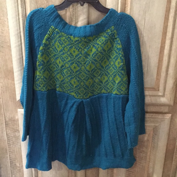 Pretty Pre-Owned Blue Sweater (Size Petite Small) - Picture 4 of 9